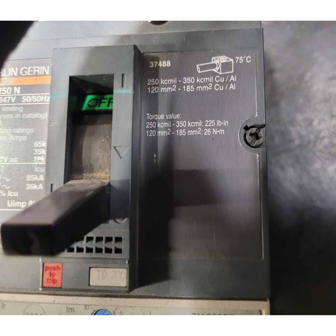 Merlin Gerin NSF250 N Breaker (250A) (Used)