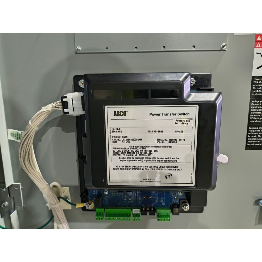 ASCO Series 300 J03ATSB30600CGXM Automatic Transfer Switch (600a) (New)