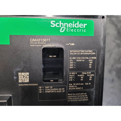 Square D RJF36250CU33AYS Breaker LCB, RJF, EL/MICRO, LSI, 100% (2500A) (New)
