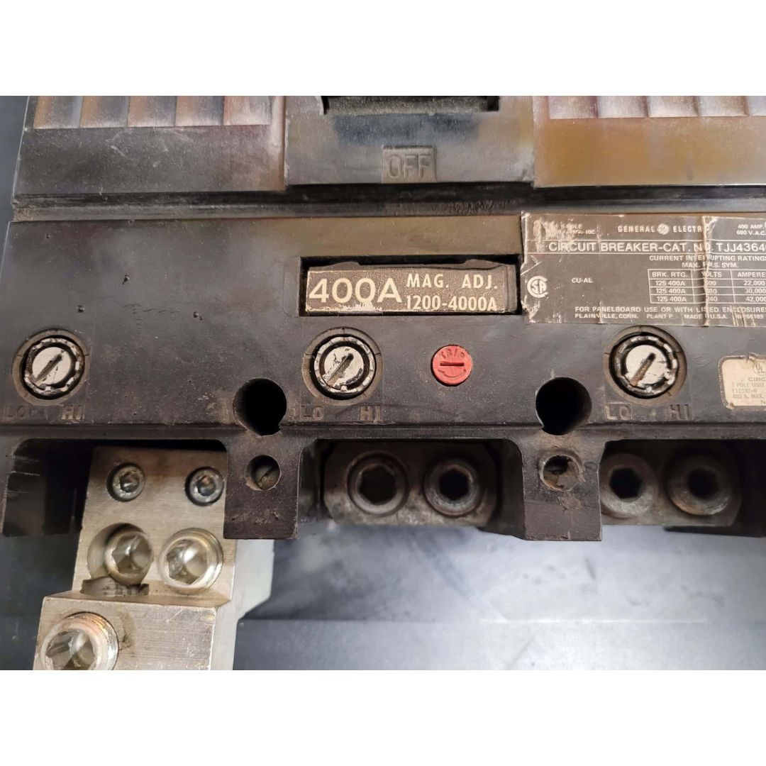 GE TJJ436400 Breaker (400A) (Used)