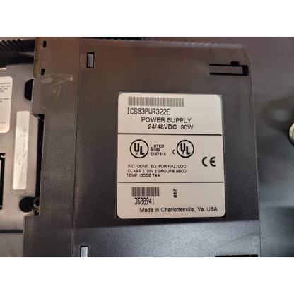 GE Fanuc Series 90-30 Embedded CPU Baseplate (Used)
