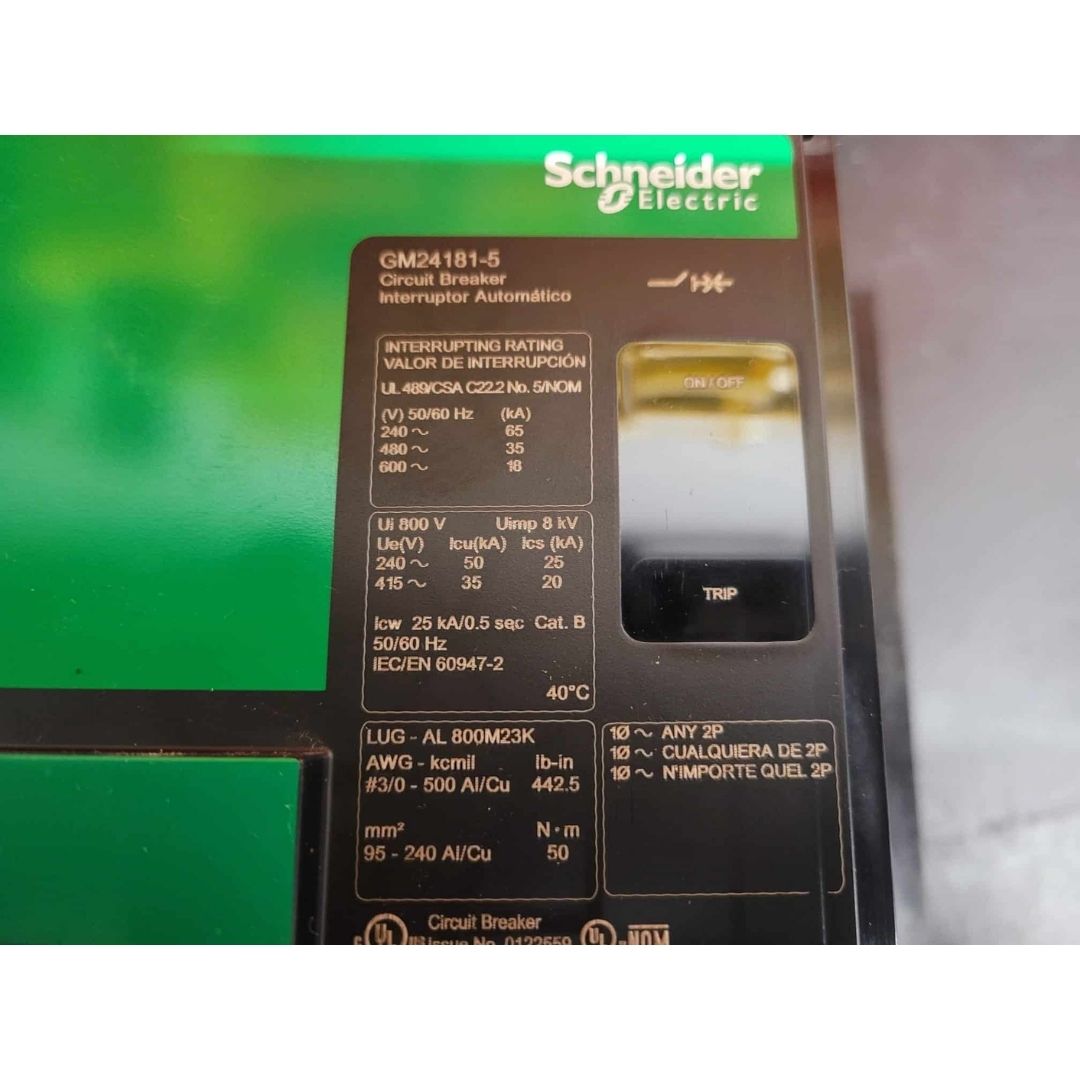 Square D PGP36080CU33A LSI Breaker (800A) (New)