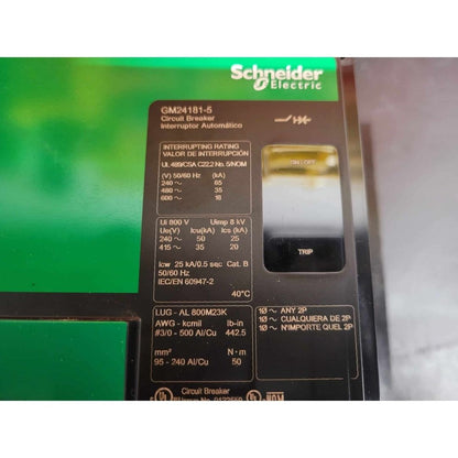 Square D PGP36080CU33A LSI Breaker (800A) (New)