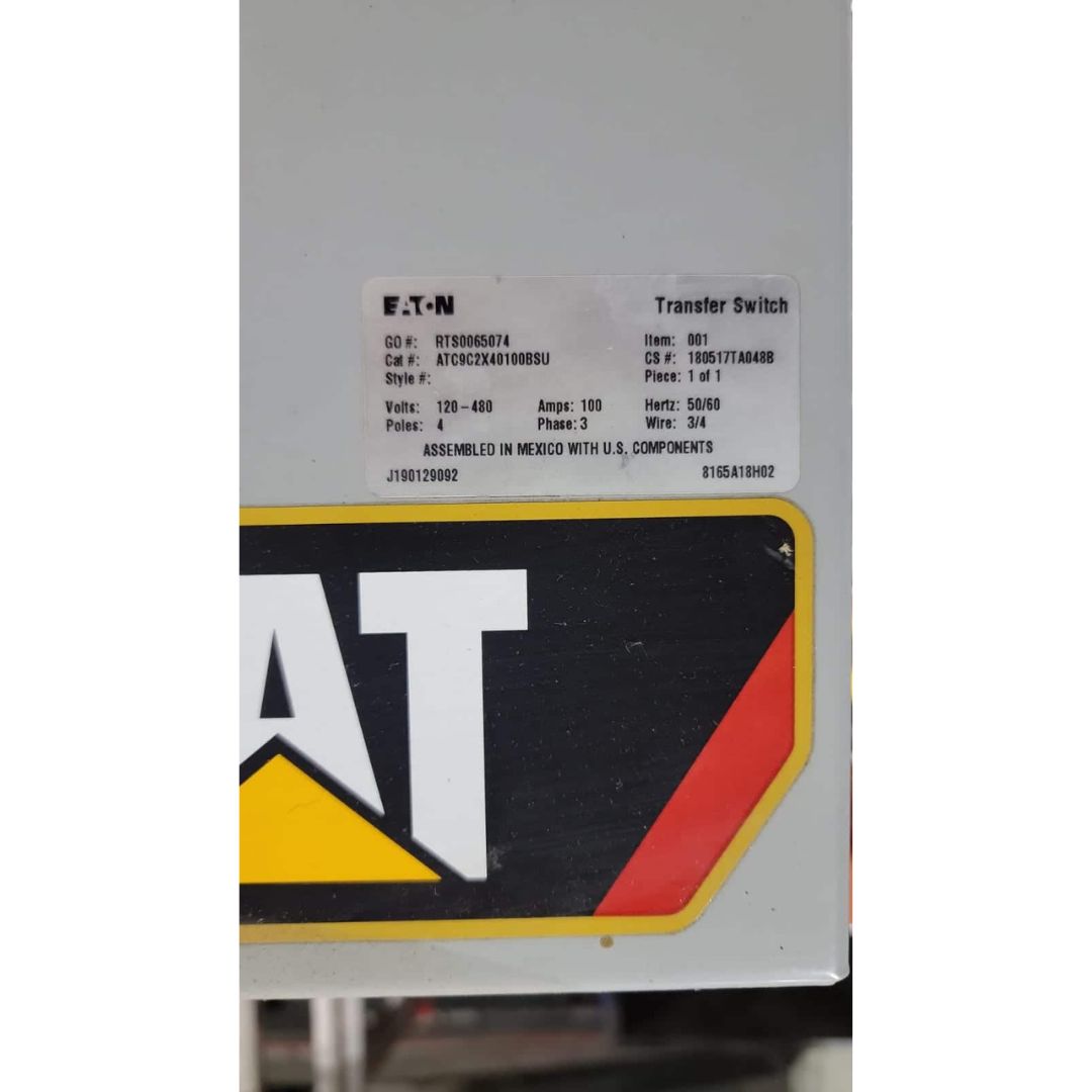 CAT ATC Automatic Transfer Switch (100A) (Used)