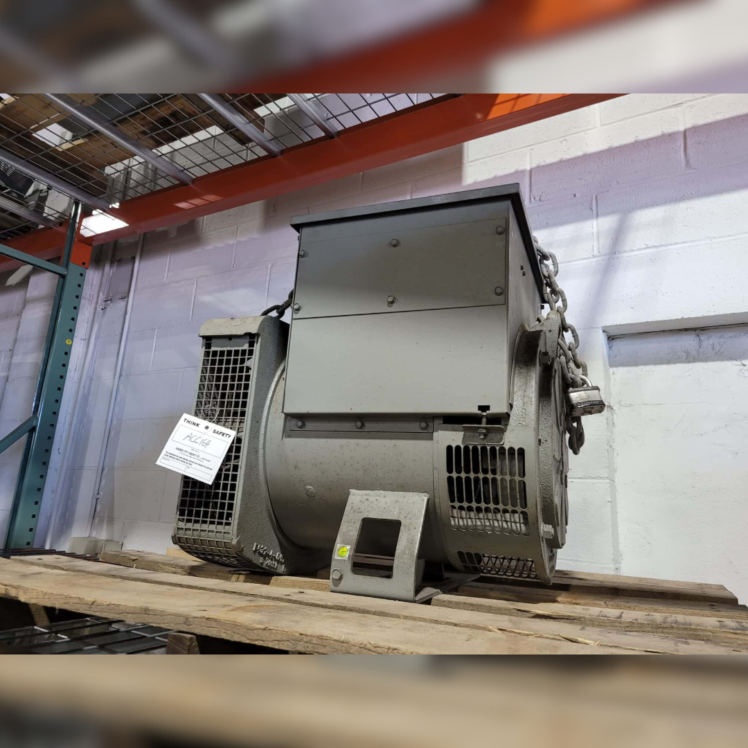53 kW Leroy Somer Generator End front view