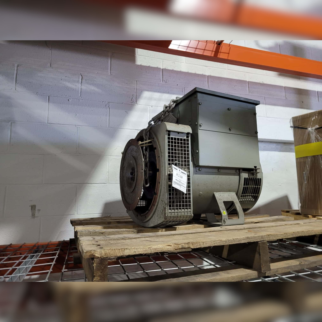 53 kW Leroy Somer Generator End front view