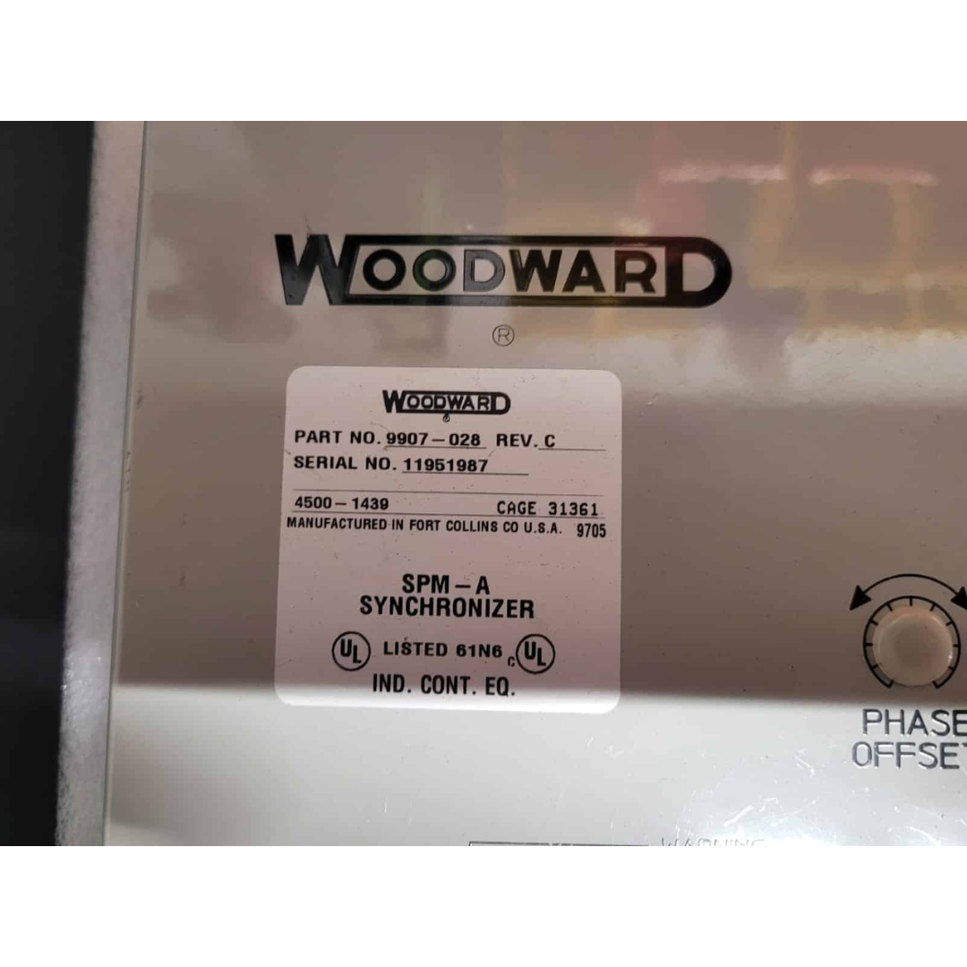 Woodward SPM-A Synchronizer 9907-028 Rev C (Used)