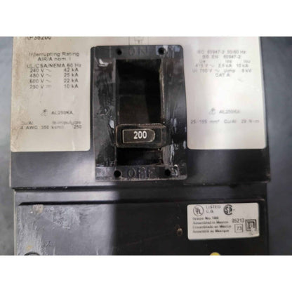 Square D KAP36200 Breaker (200A) (Used)