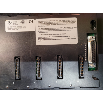 GE Fanuc Series 90-30 BUS Expansion Baseplate with 10 I/O Slots (Used)