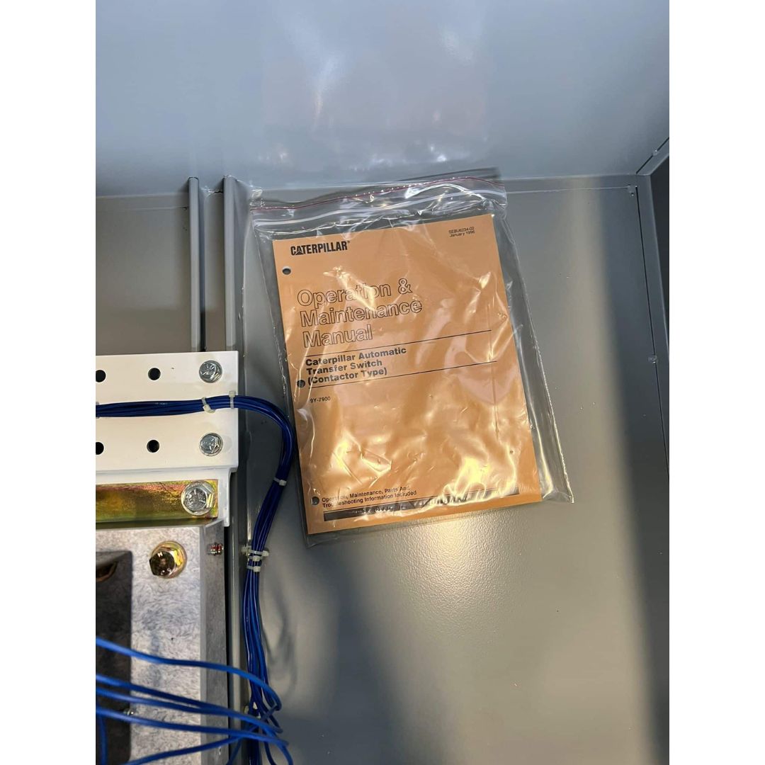CAT TCF3B6MXX2X3XXRXX0 Automatic Transfer Switch (600A) (Used)