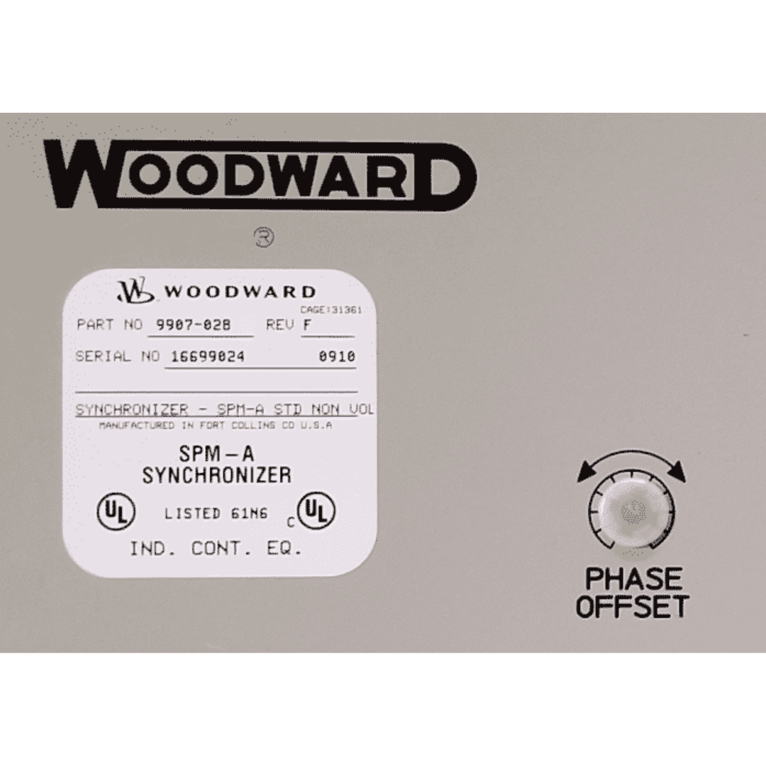 Woodward SPM-A Synchronizer 9907-028 Rev F (Used)