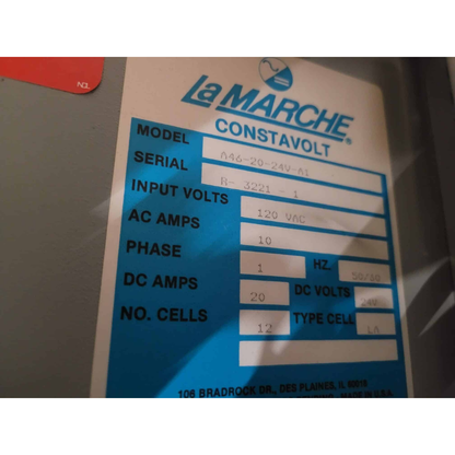 La Marche A46 Battery Charger (Used)