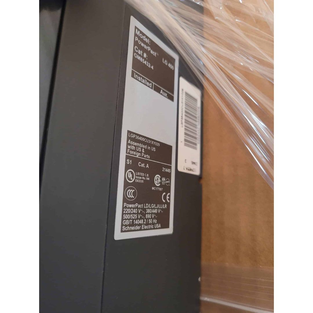 Square D LGP36400CU31XY029 Breaker (400A) (New)