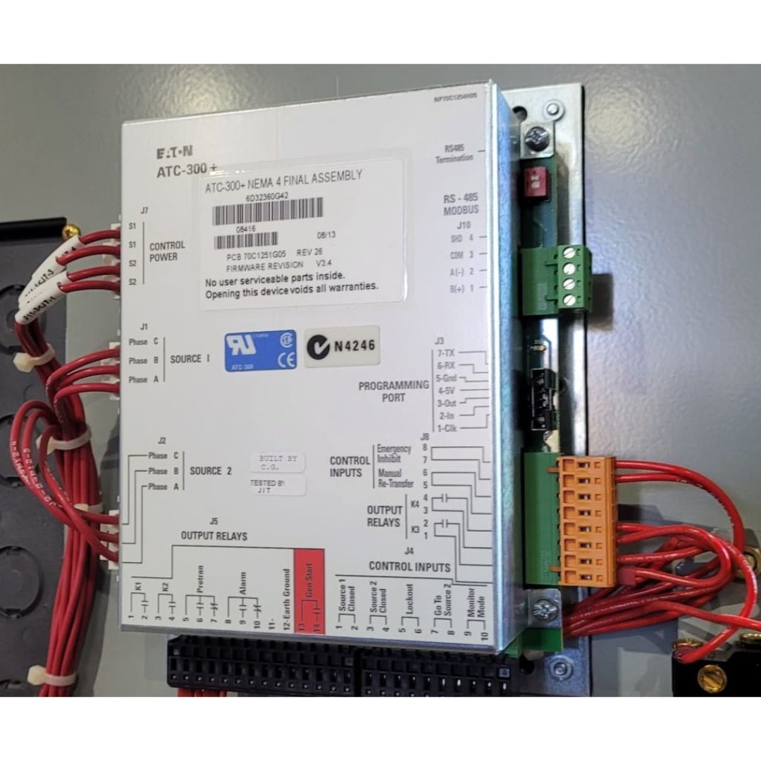 EATON BIC3C3E30600XSU Automatic Transfer Switch (1000A) (Used)