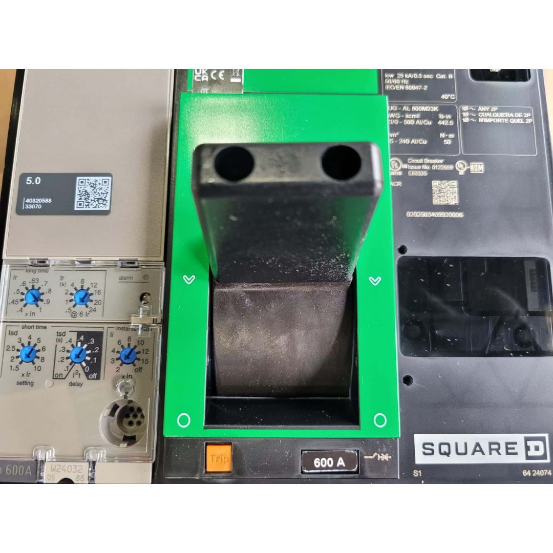 Square D PGP36060CU33A Breaker LCB, PG, MICRO LSI, 100% (600A) (New)