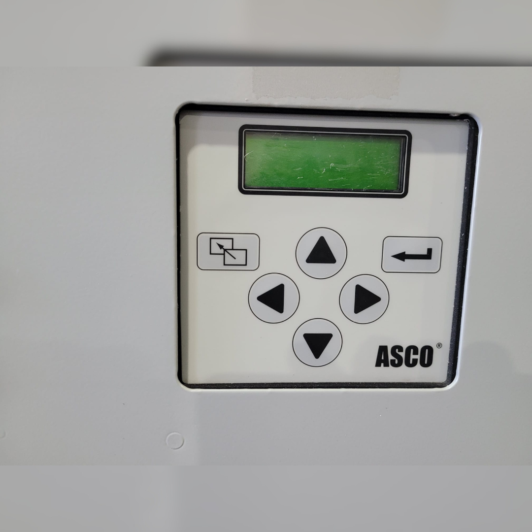 600 Amp ASCO H07ATSB030600NSX Automatic Transfer Switch controls