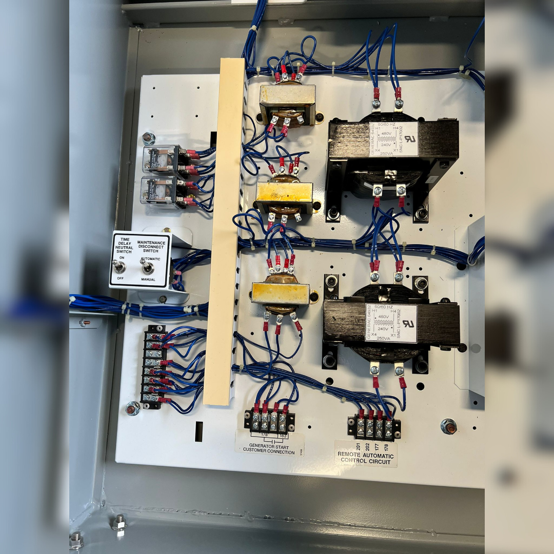 600 Amp CAT TCF3B6MXX2X3XXRXX0 Automatic Transfer Switch circuit
