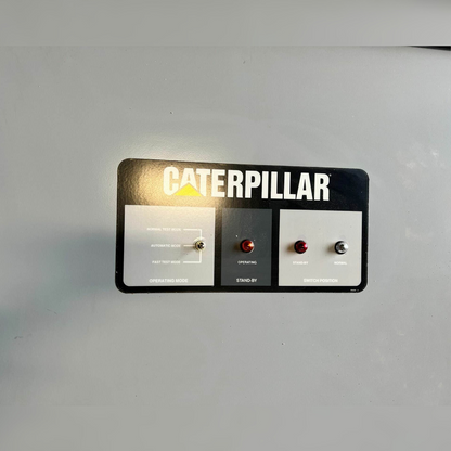 600 Amp CAT TCF3B6MXX2X3XXRXX0 Automatic Transfer Switch sticker