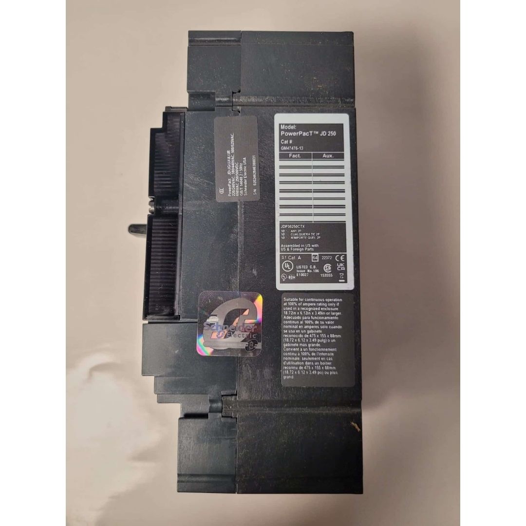 Square D JDP36250CTX Breaker (250A) (New)
