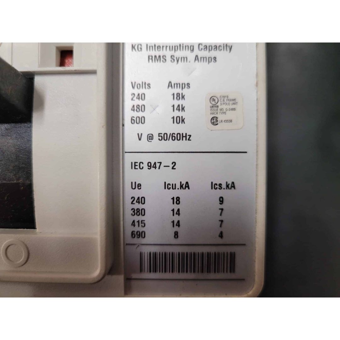 EATON KG3400S42 Series C Circuit Breaker (400A) (New)