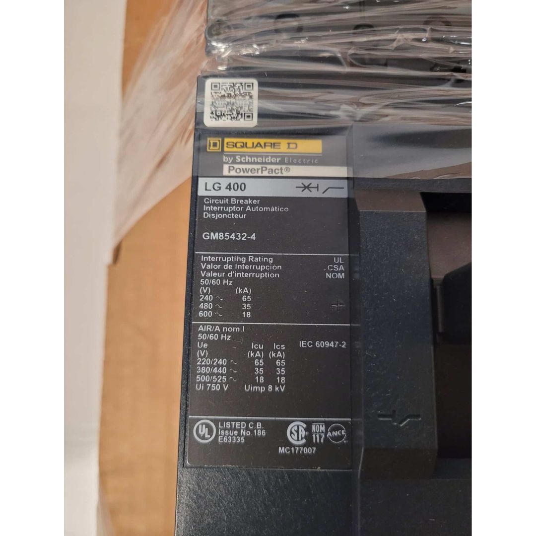 Square D LGP36400CU31XY029 Breaker (400A) (New)