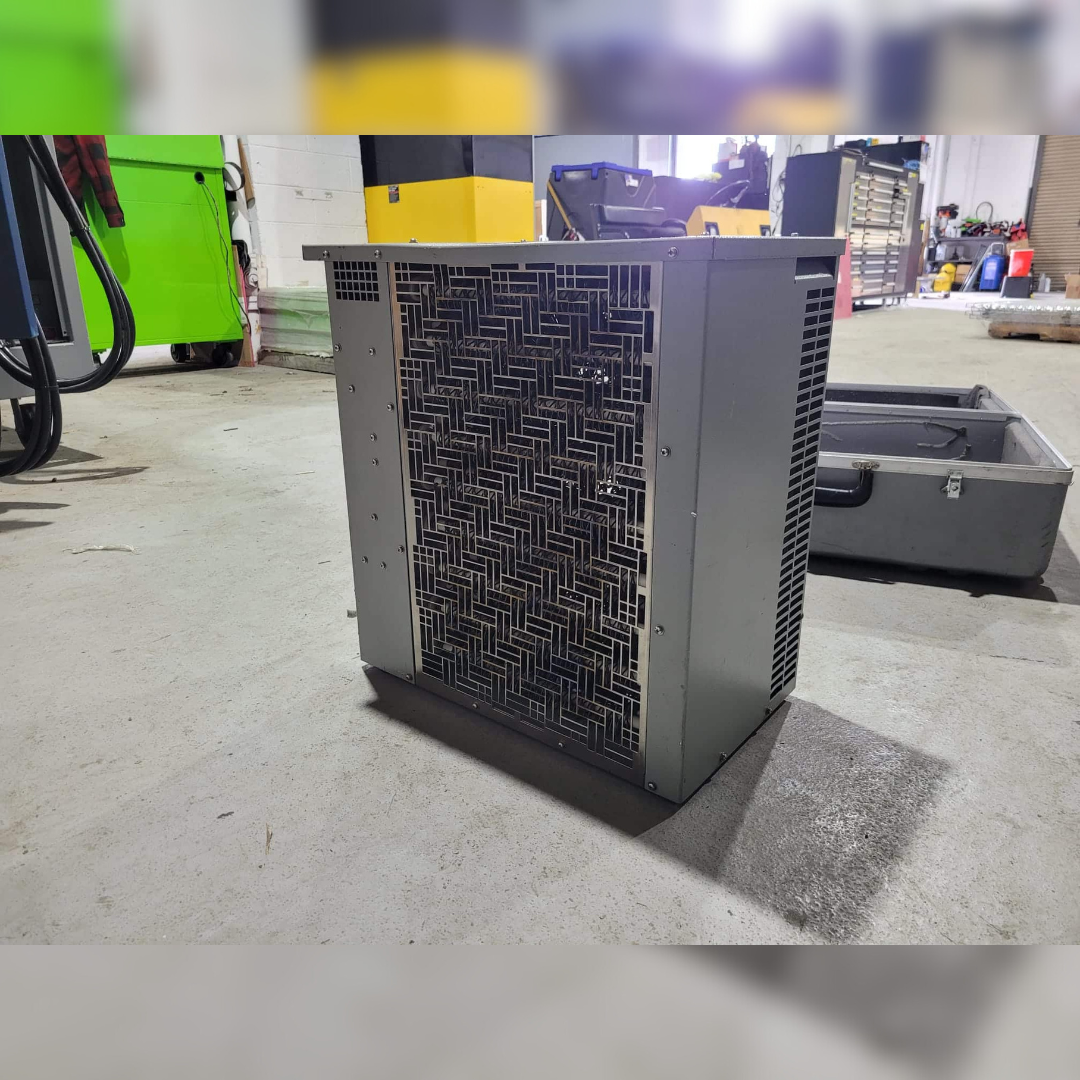 75 kW Avtron LPH75 3P 208V Load Bank back view