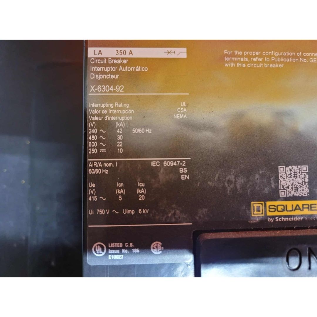 Square D LAP36350 Breaker (350A) (Used)