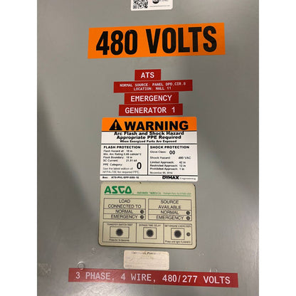 ASCO 300 Automatic Transfer Switch (225A) (Used)