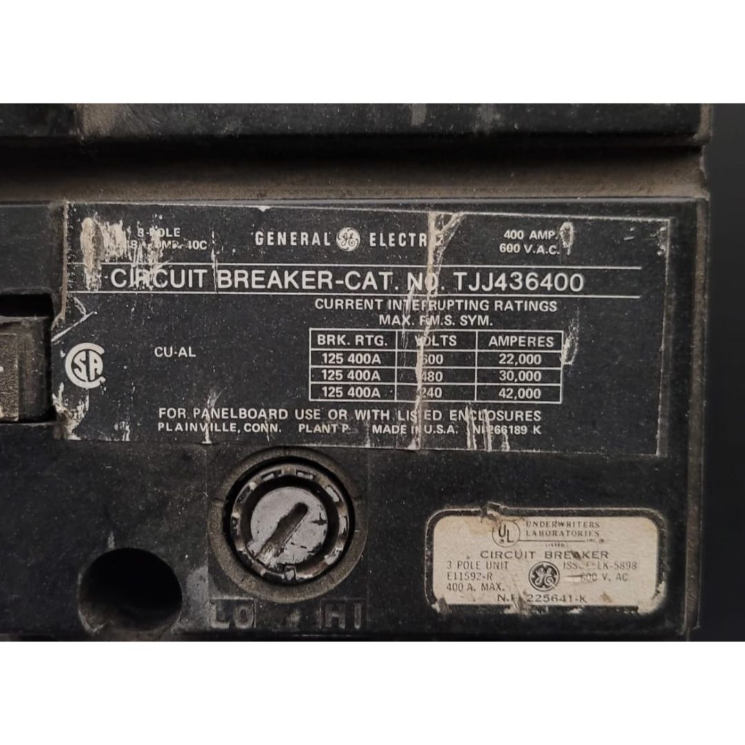 GE TJJ436400 Breaker (400A) (Used)