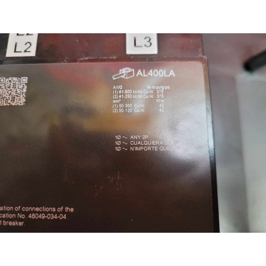 Square D LAP36400 Breaker (400A) (Used)