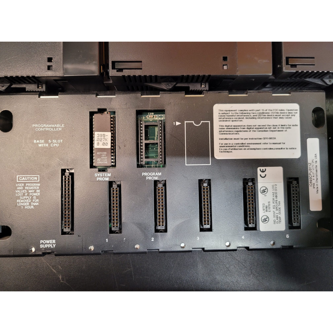 GE Fanuc Series 90-30 Embedded CPU Baseplate (Used)