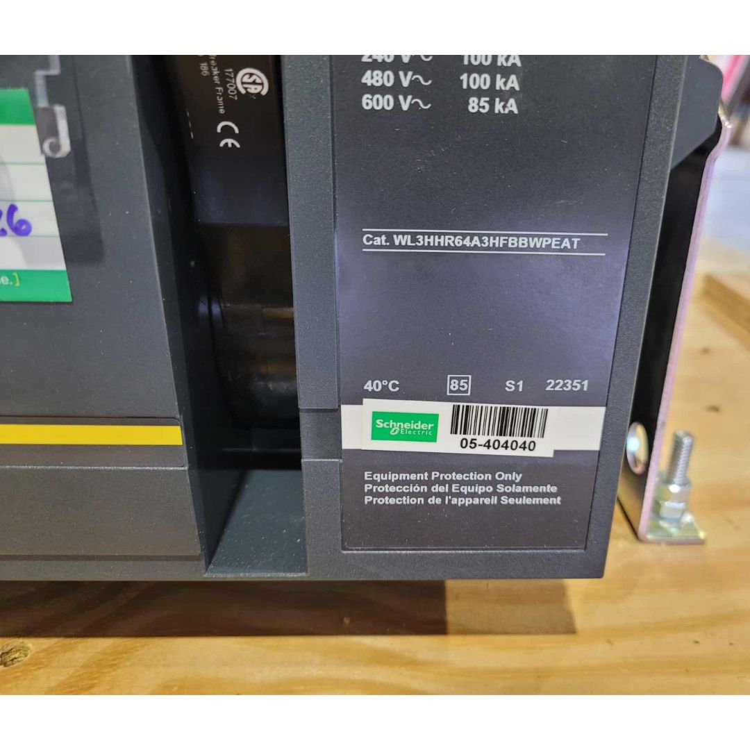 Square D Masterpact NW30H (3000A) (Surplus)