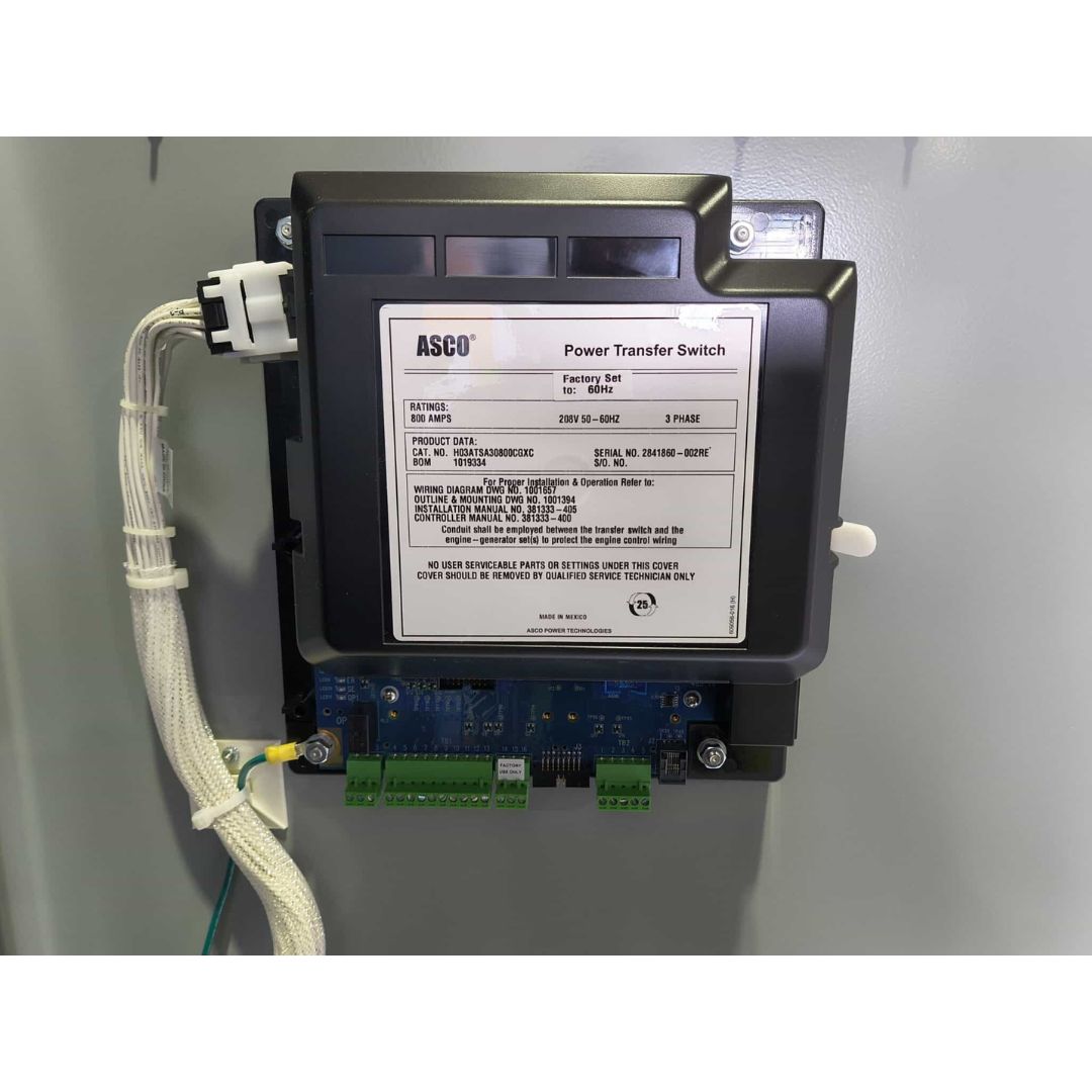 ASCO Series 300 H03ATSA30800CGXC Automatic Transfer Switch (800A) (New)