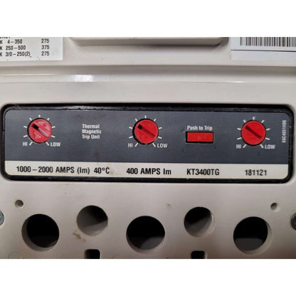 EATON KG3400S42 Series C Circuit Breaker (400a) (New)
