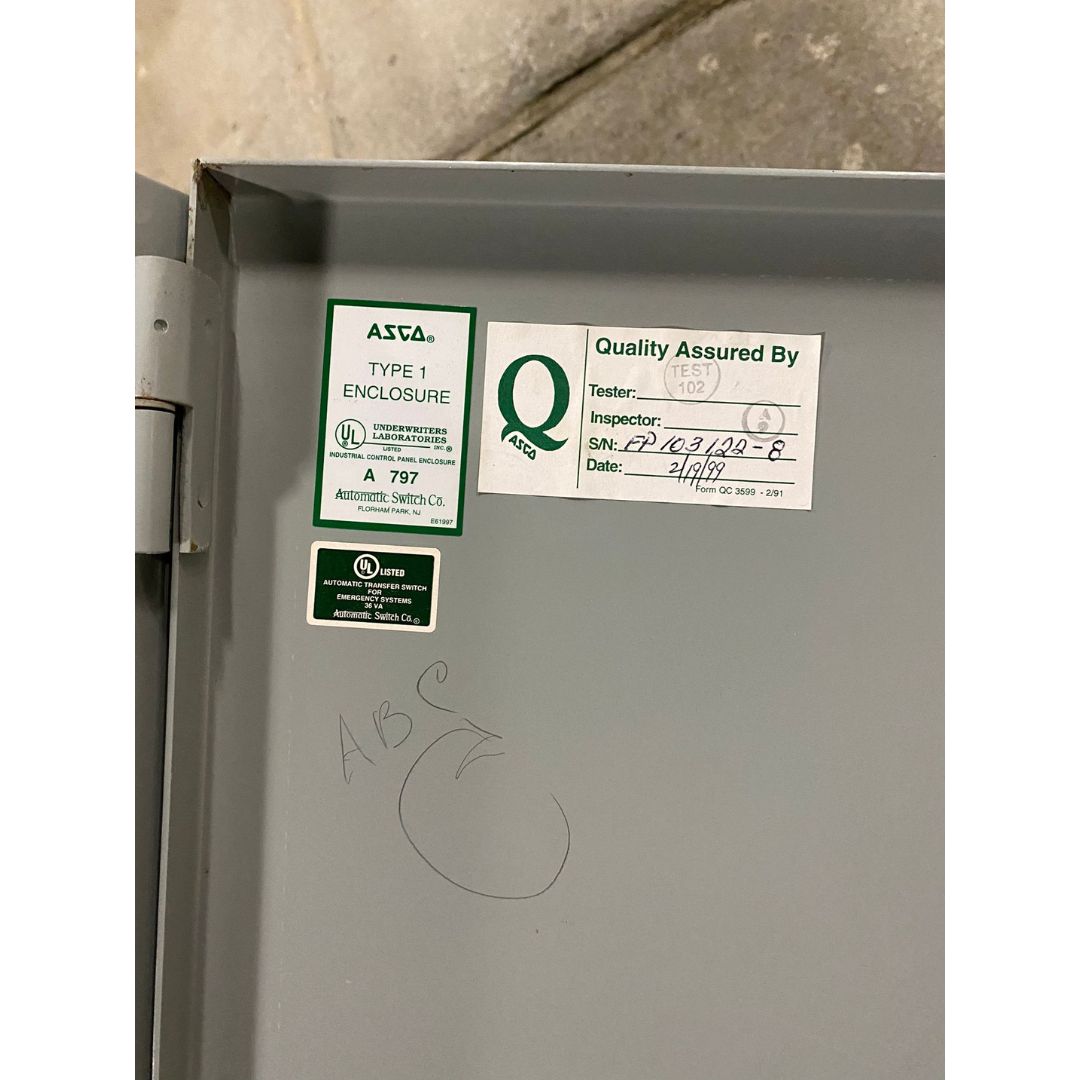 ASCO 300 Automatic Transfer Switch (225A) (Used)