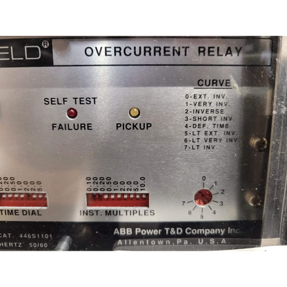 ABB Micro-51 446S1101 Circuit Shield Overcurrent Relay (Used)