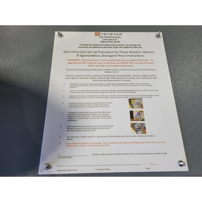 Trystar Docking Station (1600A) (Used)