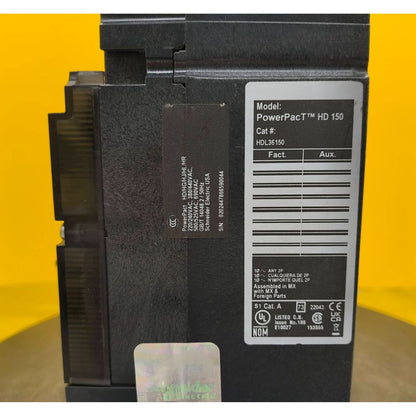 Square D HDL36150 Breaker (150A) (Used)
