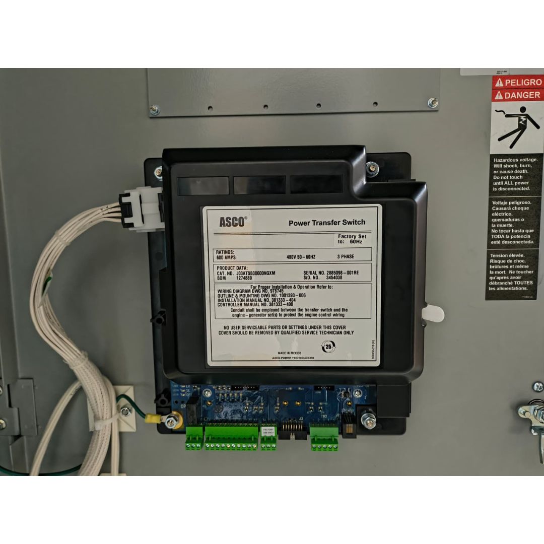 ASCO Series 300 J03ATSB30600NGXM Automatic Transfer Switch (600a) (New)