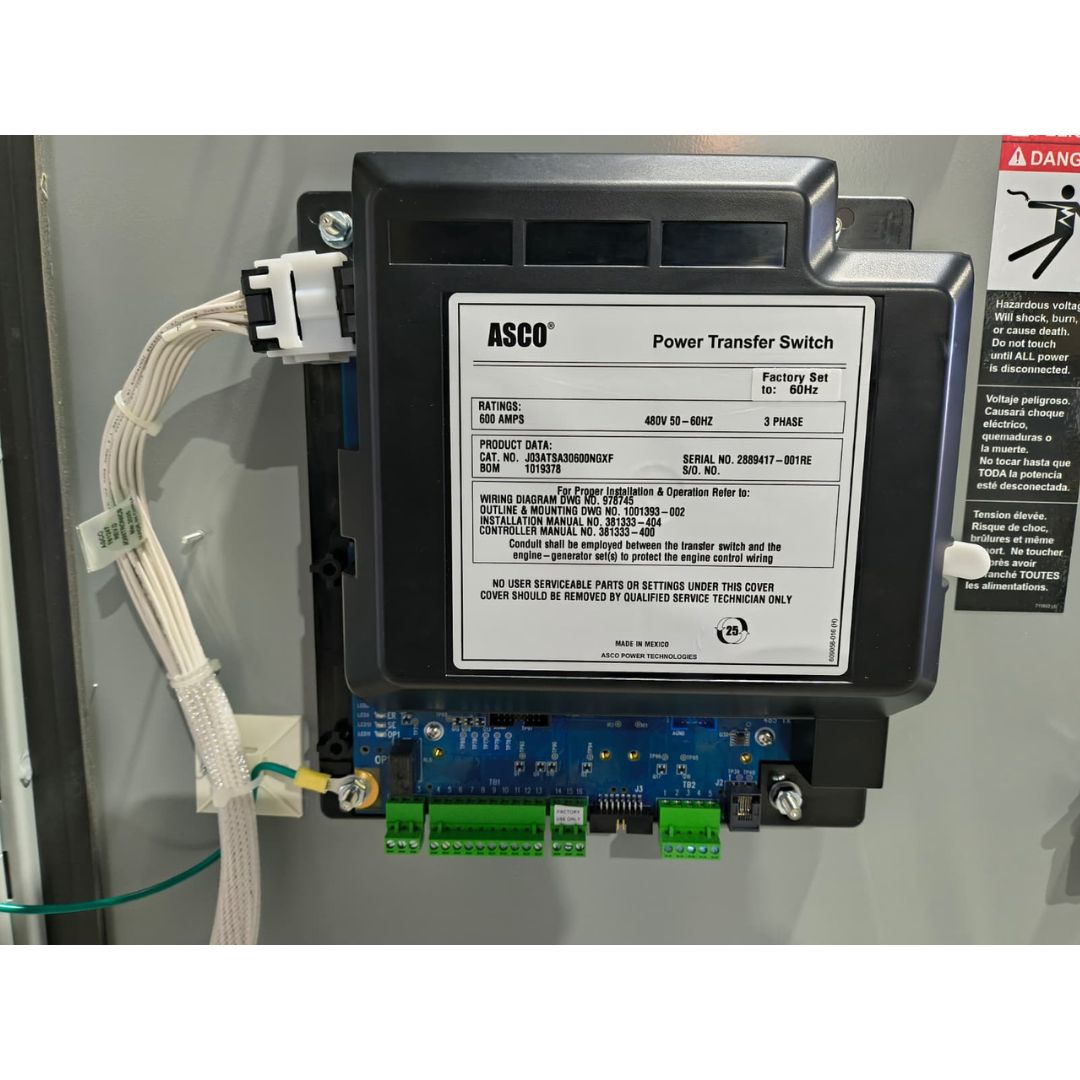 ASCO Series 300 J03ATSA30600NGXF Automatic Transfer Switch (600a) (New)
