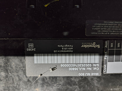 New 800 Amp ASCO Series 300 H03AUSA30800NGXM Automatic Transfer Switch