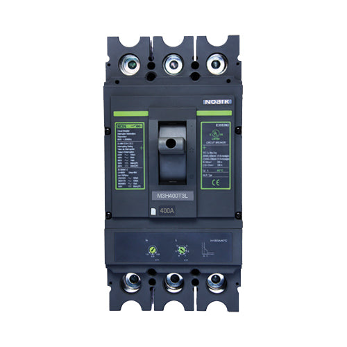 Noark M3H400T3L Molded Case Circuit Breaker (400A) (New)