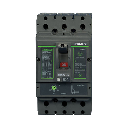 Noark M1H60T3L Molded Case Circuit Breaker (60A) (New)