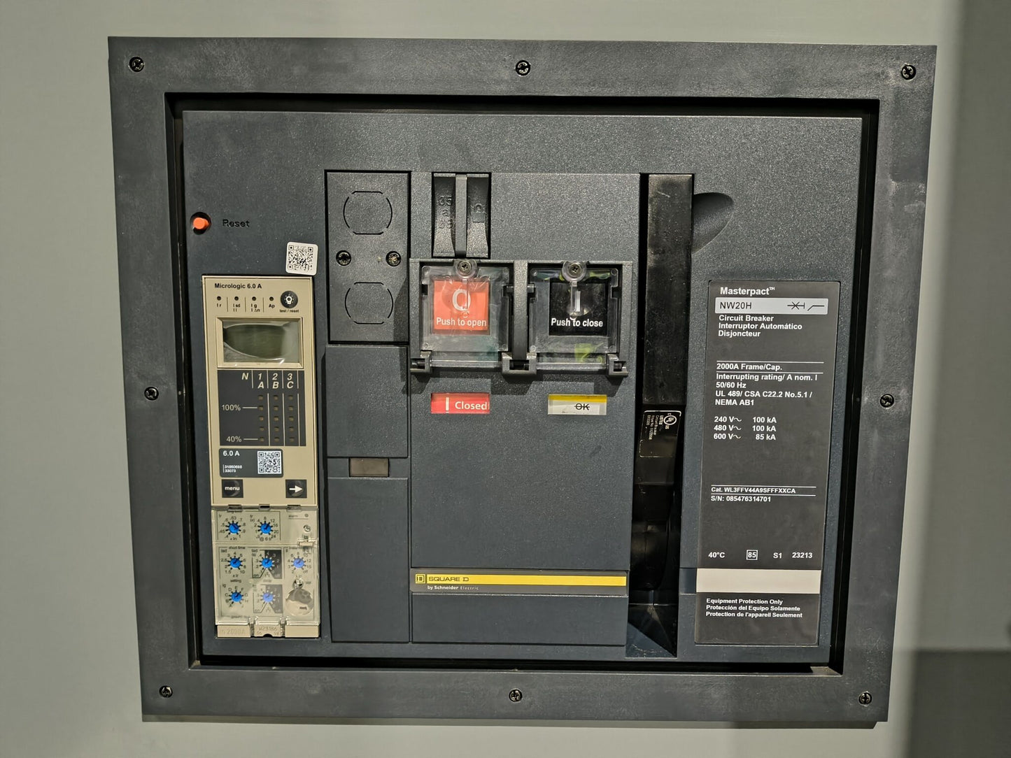 New 2000 Amp Kohler KEP-DCTC-2000S-TQ Automatic Transfer Switch (ATS00288PA-PHILA)