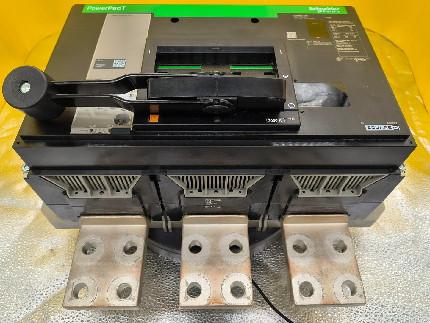 Used 2000 Amp Square D RJF36200CU33A Circuit Breaker (BRK091PA-PHILA)