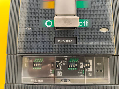 Used 400 Amp ABB SACE T5N 400 PR221DS Breaker (BRK078PA-PHILA)