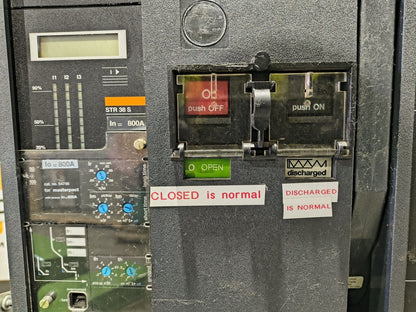 Used 800 Amp Square D Masterpact MP08H2 Breaker