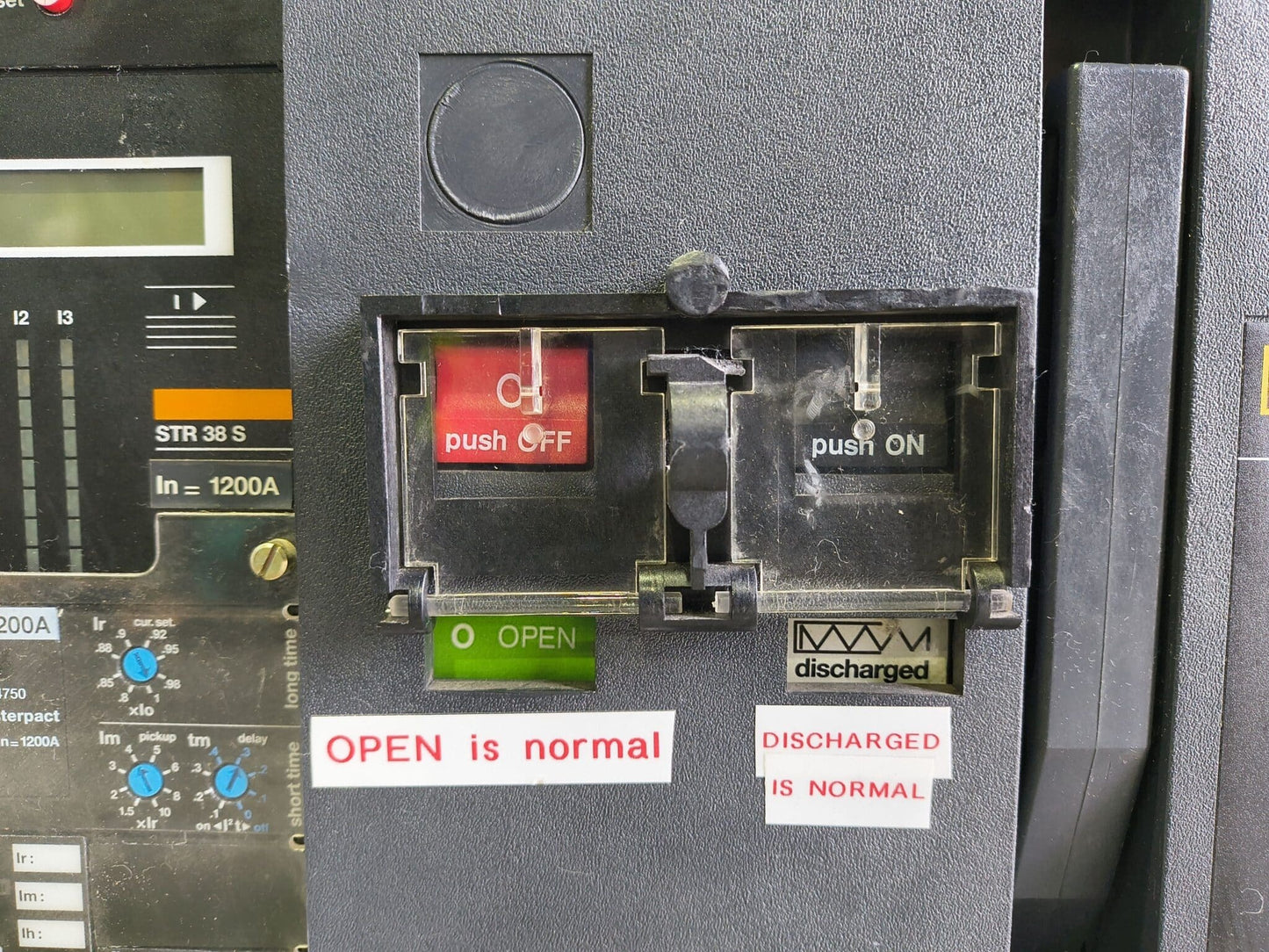 Used 1200 Amp Square D MasterPact MP12H2 Breaker