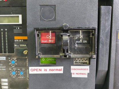 Used 1200 Amp Square D MasterPact MP12H2 Breaker