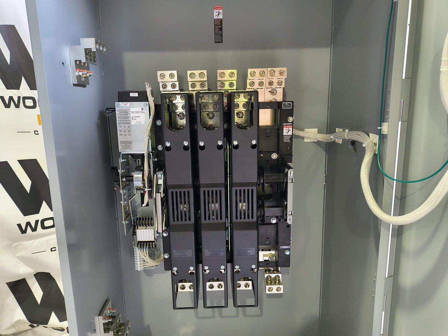 New 800 Amp ASCO Series 300 H03ATSA30800CGXC Automatic Transfer Switch